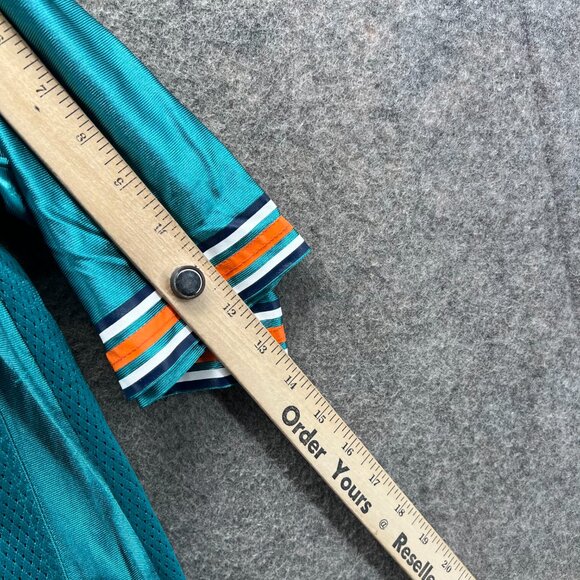 Vintage Ronnie Brown Miami Dolphins Jersey Men Large Aqua Equipment #23 Reebok - Picture 3 of 10